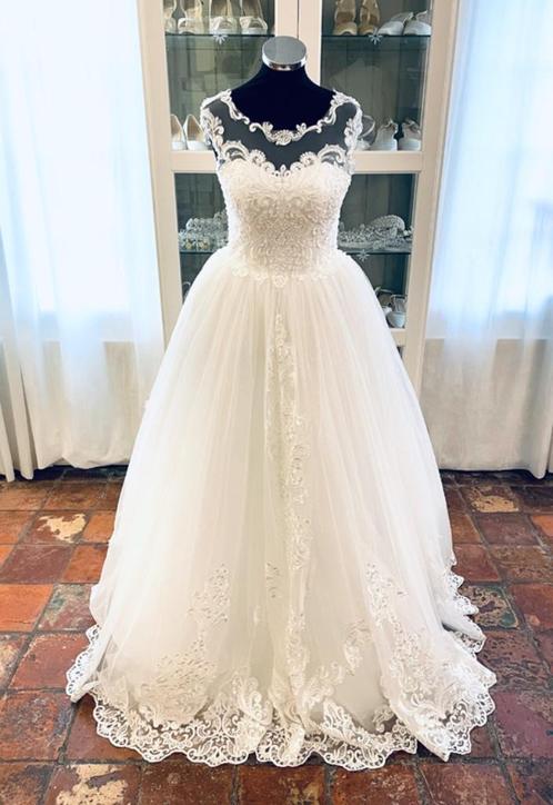 Prachtige nieuwe Semina Sposa bruidsjurk mt 38/40, Kleding | Dames, Trouwkleding en Trouwaccessoires, Nieuw, Trouwjurk, Wit, Ophalen of Verzenden