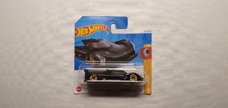 Hot Wheels Cadillac Project GTP Hypercar mat zwart, Hobby en Vrije tijd, Modelauto's | Overige schalen, Nieuw, Auto, Ophalen of Verzenden