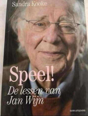 SANDRA KOOKE SPEEL! DE LESSEN VAN JAN WIJN beschikbaar voor biedingen