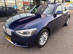 BMW 1-serie 116i Business+ / Leder bekl / Xenon / PDC / Navi, 1-Serie, Gebruikt, 4 cilinders, Blauw