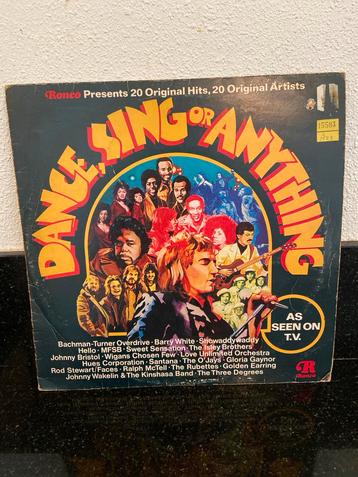 Dance Sing Or Anything LP beschikbaar voor biedingen