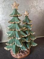 Zgan polystone beeldje 3 kerstbomen, Diversen, Ophalen, Zo goed als nieuw