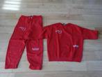 mooi rood huispak jogging stof, Gedragen, Maat 38/40 (M), Ophalen of Verzenden, Rood