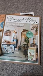 Brocante Blog, Enjoy Brocante woontijdschrift, Boeken, Tijdschriften en Kranten, Ophalen of Verzenden, Zo goed als nieuw