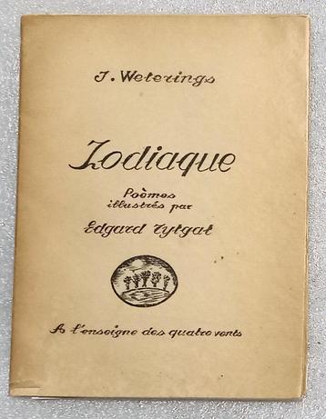 Zodiaque 1942 Weterings - 1/205 ex. Edgard Tytgat (ill.) beschikbaar voor biedingen