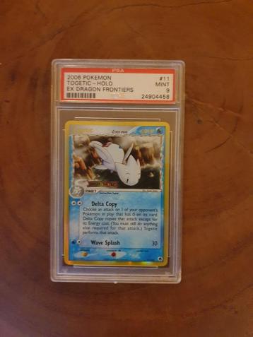 Togetic reverse holo nummer 11 serie Dragon Frontiers PSA 9 beschikbaar voor biedingen