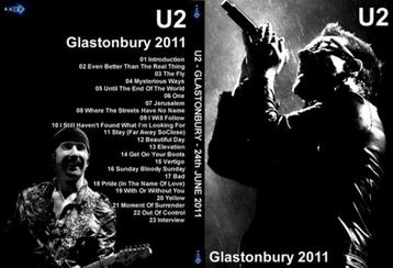 U2 live at Glastonbury Music Festival, U.K. 2011 beschikbaar voor biedingen