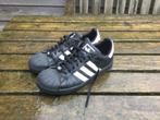 Sneakers ADIDAS Superstar maat 37 1/3 zwart zgan, Adidas, Zwart, Ophalen of Verzenden, Sneakers of Gympen