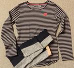 Tumble’n Dry set shirt + legging meisjes 122 / 128, Tumble 'n Dry, Gebruikt, Meisje, Ophalen of Verzenden