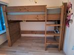 Halfhoog slaper met hut, Kinderen en Baby's, Kinderkamer | Stapelbedden en Hoogslapers, Ophalen, Zo goed als nieuw