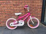 16 inch roze meisjesfiets, Ophalen of Verzenden, Gebruikt, 16 tot 20 inch