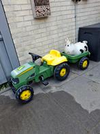 John Deere Tractor met Aanhanger, Ophalen, Gebruikt, Trapvoertuig