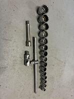 Hazet 900AZ 1/2” doppenset inch maten 18-delig, Auto diversen, Autogereedschap, Ophalen of Verzenden, Zo goed als nieuw