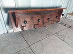 Amsterdamse School vintage wandkapstok, Gebruikt, Minder dan 100 cm, Hout, Ophalen