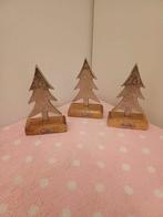 Riviera Maison aluminium kerstboompjes/ 3 stuks, Diversen, Kerst, Ophalen of Verzenden, Zo goed als nieuw