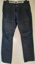 Cars Jeans worker/cargo broek zwart stone washed maat 34/32, Kleding | Heren, Spijkerbroeken en Jeans, Cars Jeans, Zwart, Ophalen of Verzenden