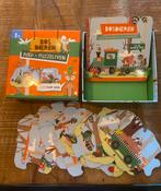 Puzzeltrein en boek bosdieren, Ophalen of Verzenden, Zo goed als nieuw