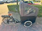 Bakfiets Troy Bike, Fietsen en Brommers, Fietsen | Bakfietsen, 4 kinderen of meer, Zo goed als nieuw, Elektrisch, Ophalen