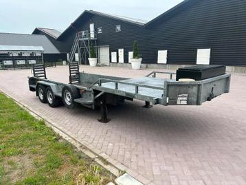 VELDHUIZEN be oplegger 5.2 ton kuip dieplader (bj 2001) beschikbaar voor biedingen