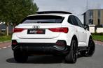 Audi Q3 Sportback 45 TFSI e 3x S-Line. Pano, ACC, 360, Stuur, Gebruikt, Zwart, Wit, Hybride Elektrisch/Benzine
