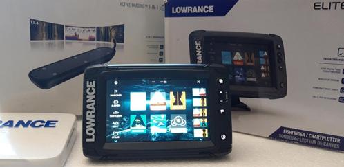 Lowrance Elite7 TI 2 met Active imaging 3in1 transducer, Watersport en Boten, Navigatiemiddelen en Scheepselektronica, Gebruikt