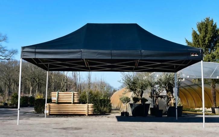 4x6 m Easy up partytent PVC, PROFESSIONAL alu 50 mm, Tuin en Terras, Partytenten, Zo goed als nieuw, Ophalen