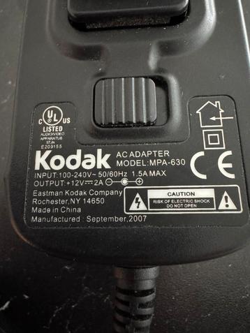 ACTIE Kodak adapter oplader vakantie beschikbaar voor biedingen