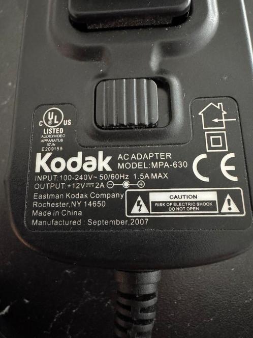 ACTIE Kodak adapter oplader vakantie, Audio, Tv en Foto, Opladers, Zo goed als nieuw, Ophalen of Verzenden