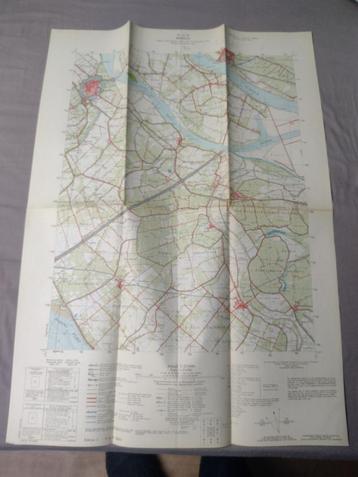 37 D Brielle Maassluis Zuidland Plattegrond 1957 beschikbaar voor biedingen