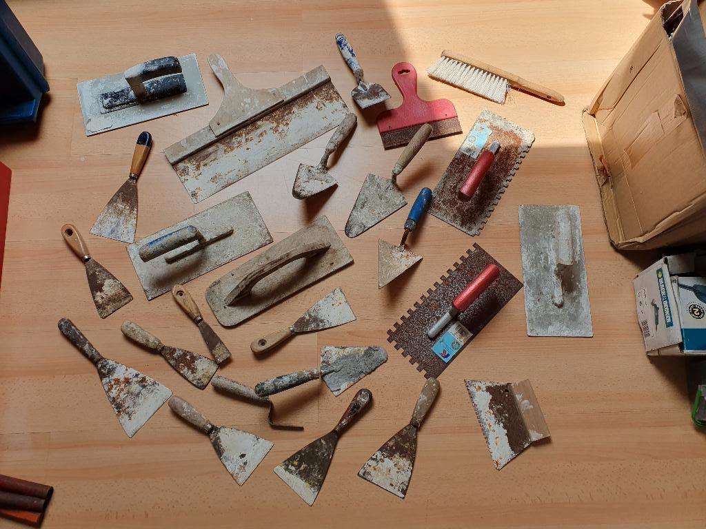 partij stukadoors gereedschap, Ophalen of Verzenden, Gebruikt