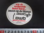 sticker beek en donk AWB wie de verkeerde ketel kiest... cv, Verzamelen, Ophalen, Zo goed als nieuw