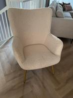 Fauteuil Jisk stof boucle(teddy), Huis en Inrichting, Fauteuils, Ophalen, Zo goed als nieuw