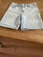 Spijkershort jeans, H&M, Ophalen of Verzenden, Zo goed als nieuw, Blauw