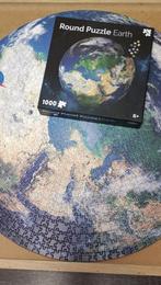 Round Puzzel Earth  1000 stukjes compleet, Ophalen, 500 t/m 1500 stukjes, Zo goed als nieuw, Legpuzzel