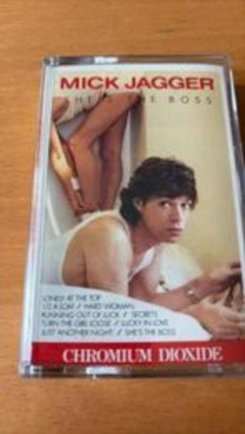 Mick Jagger muziek cassette she’s the Boss CRO2 9 tracks   beschikbaar voor biedingen