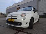 Fiat 500c TwinAir Turbo 105pk, Auto's, Fiat, Gebruikt, Cabriolet, Wit, Origineel Nederlands