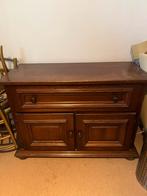 Gratis eiken tv kastje, Huis en Inrichting, Ophalen, Gebruikt, 100 tot 150 cm, Minder dan 100 cm