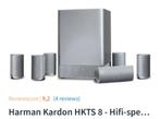Harman Kardon HKTS 8 surround systeem, Audio, Tv en Foto, Overige merken, Gebruikt, Complete surroundset, 60 tot 120 watt