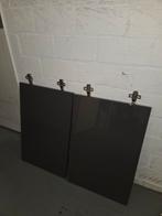 Besta Deuren met schaniers hoogglans donkergrijs 60x38cm, Ophalen, Gebruikt, Minder dan 150 cm, Minder dan 100 cm