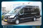 Ford Transit 350 2.0 TDCI 125KW Euro6 Automaat L4H3 Trend RW, Auto's, Bestelauto's, Automaat, 4 cilinders, 2800 kg, Zwart