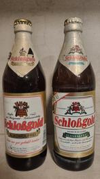 2x Schlossgold 0,5L ('80's & '92) –Feldschlösschen licentie, Verzamelen, Ophalen of Verzenden, Zo goed als nieuw, Glas of Glazen