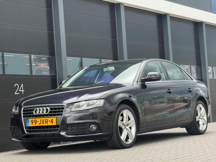 Audi A4 2.0 TDI Leer Navi PDC (bj 2008, automaat), Auto's, Audi, Bedrijf, Te koop, A4, Airbags, Airconditioning, Boordcomputer