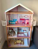 KidKraft poppenhuis met enkele accessoires, Ophalen, Gebruikt, Poppenhuis