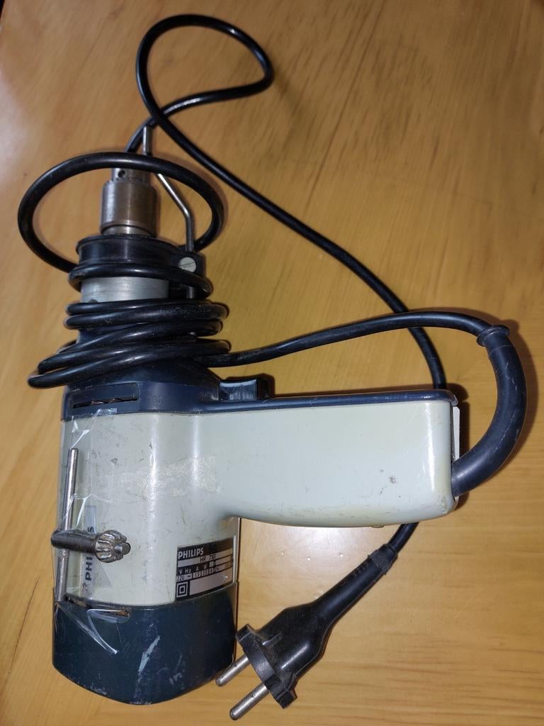 Philips HR 701 vintage boormachine, Ophalen of Verzenden, Gebruikt, Boormachine