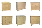houten (laden-) COMMODES op maat zelf naar wens te kleuren, 50 tot 70 cm, Nieuw, Ophalen of Verzenden, 100 cm of meer