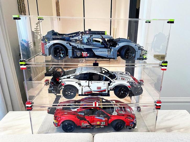 Showcase voor 42156 Peugeot 9X8 24H Le Mans Nieuw, Kinderen en Baby's, Speelgoed | Overig, Nieuw, Jongen of Meisje, Ophalen of Verzenden