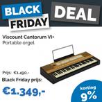 Black Friday: Viscount Cantorum VI Plus Klassiek Keyboard