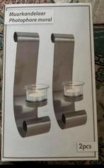 Muurkandelaars, Huis en Inrichting, Woonaccessoires | Kandelaars en Kaarsen, Ophalen of Verzenden, Nieuw