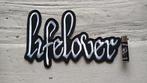 Lifelover embroidered backpath 27x29.5 cm patch, Verzenden, Nieuw, Kleding