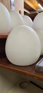 Mat-glazen bollen, lampenkappen. Erg chique., Ophalen, Gebruikt, 25 tot 50 cm, Ovaal